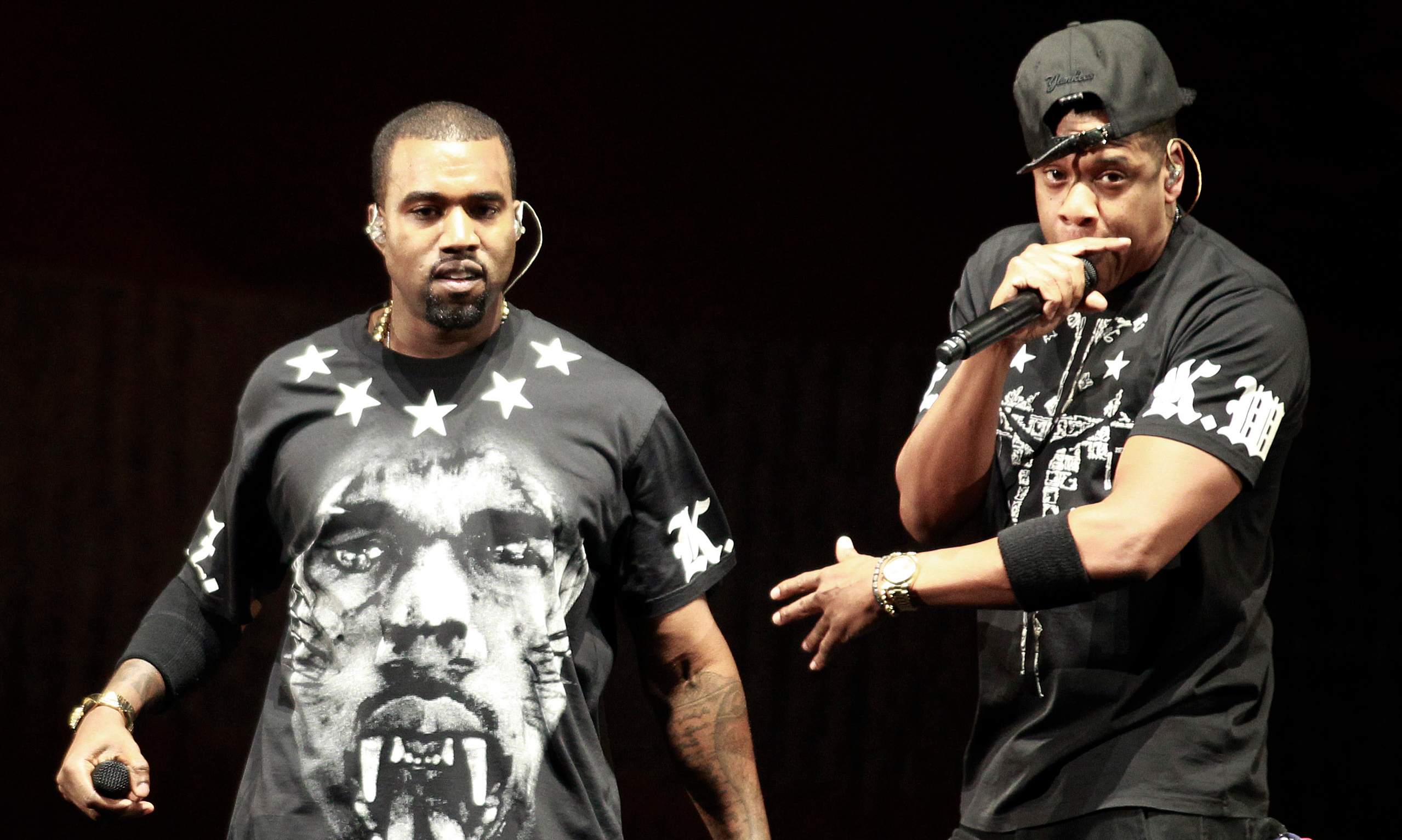 Kanye West e Jay-Z: os novos astros do rock