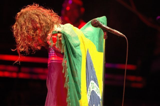 Onde você estava no primeiro show do Pearl Jam no Brasil?