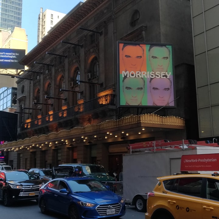 Morrissey (e eu) na Broadway
