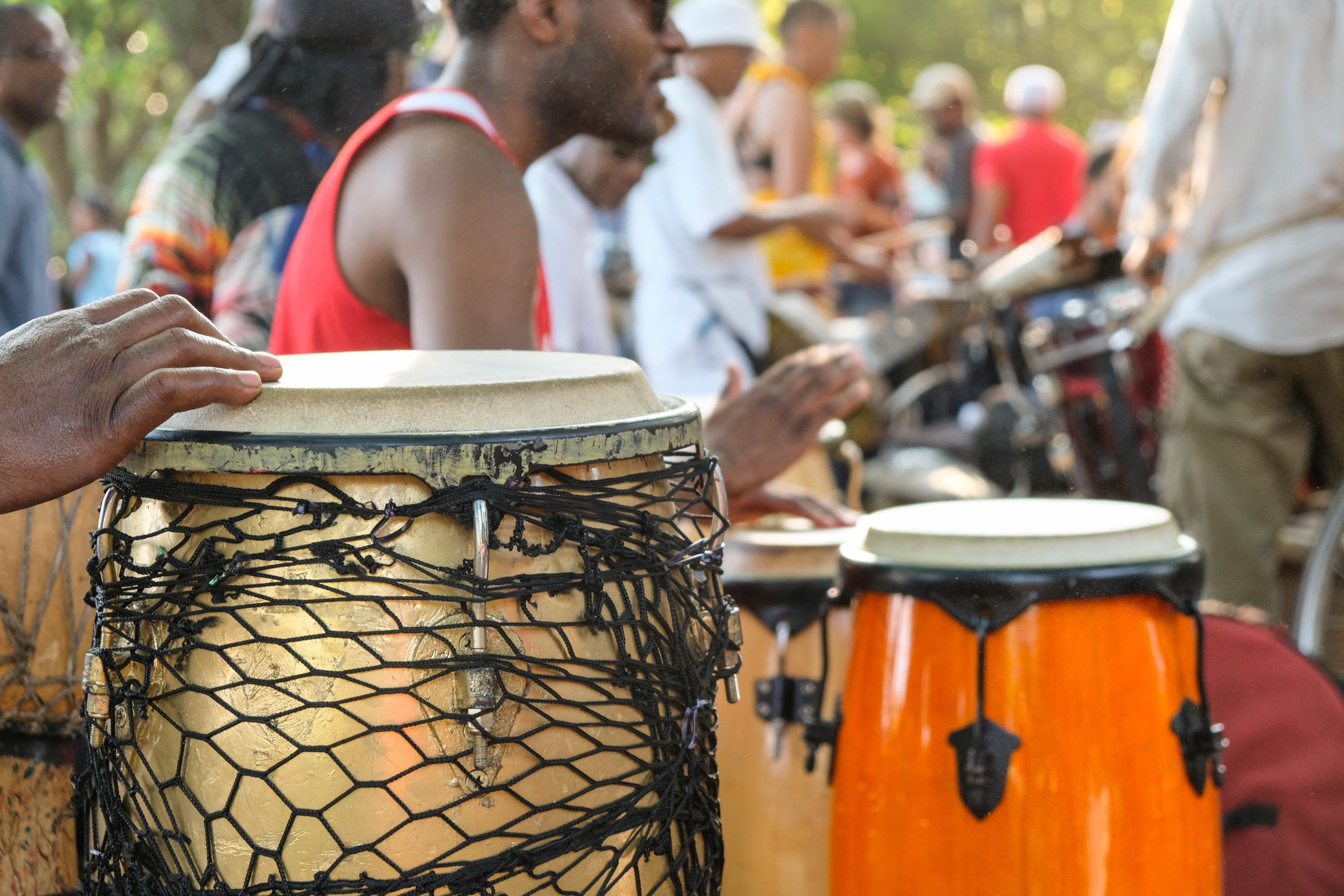 instrumentos de percussão