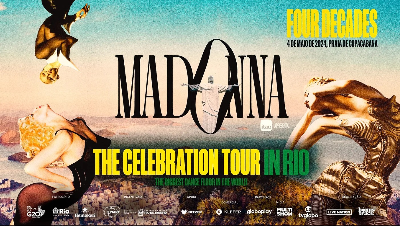 Moda e Música com Isa Menta: Madonna no Rio